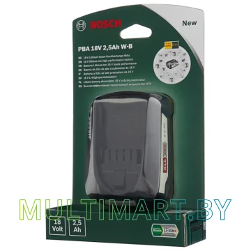 Аккумулятор Bosch 1600A005B0 (18В/2.5 Ah) картинка 3